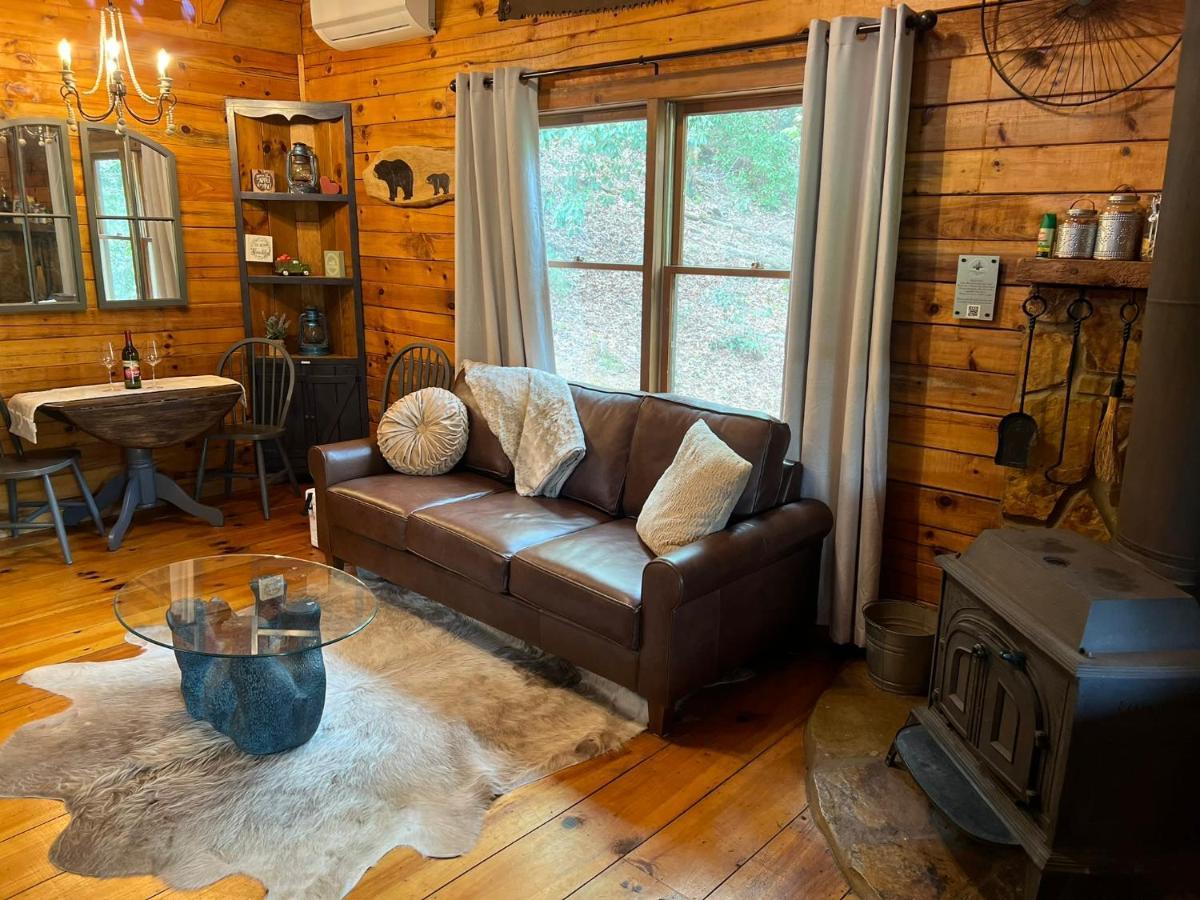 Log Cabin With Mountain View And Privacy Blue Ridge Exterior photo